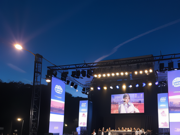 河南制作大型會(huì)議主席臺噴繪背景板